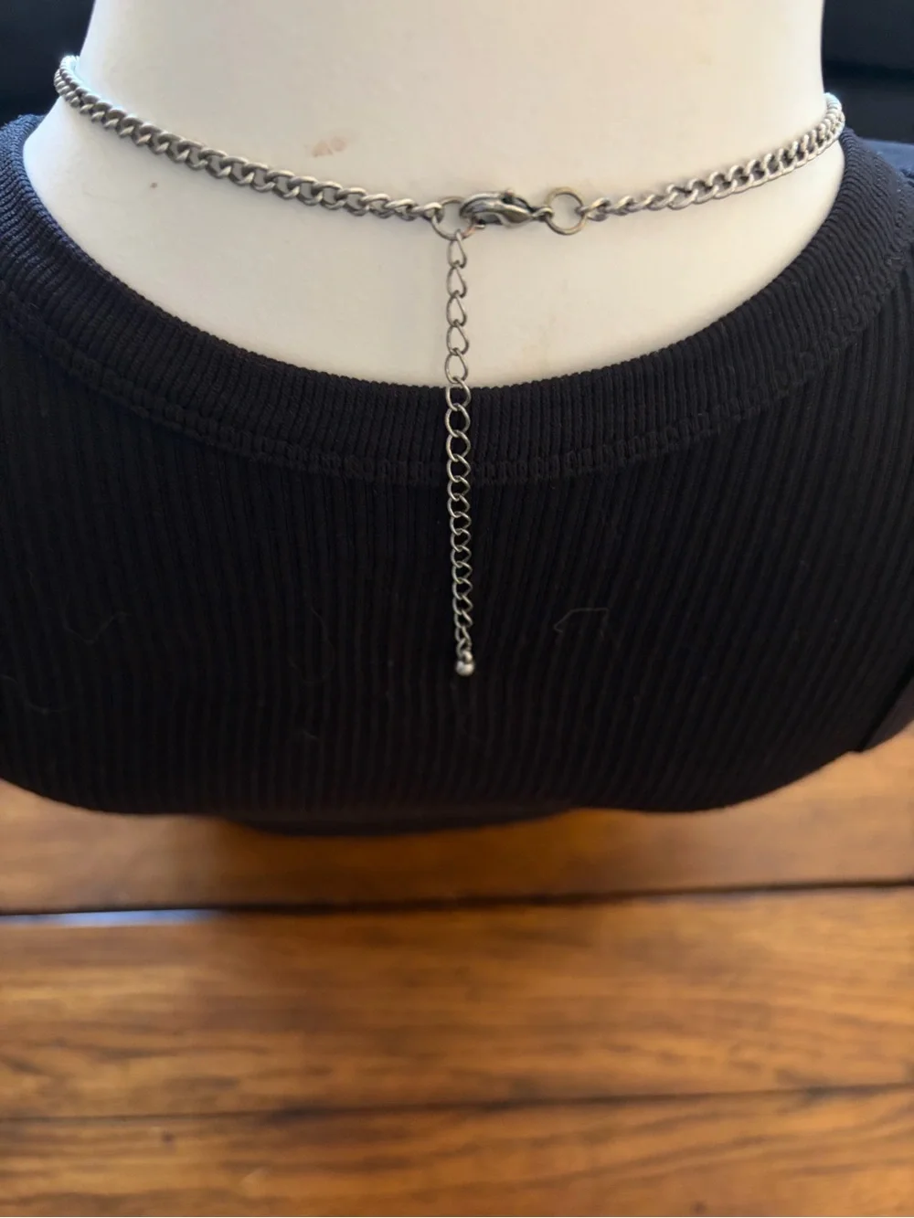 Whimsical Multi-Layered Insect Statement Necklace Silver Brass Rhinestone